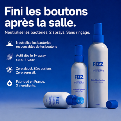 FIZZ - Spray Cutané Quotidien